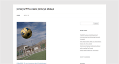 Desktop Screenshot of jerseyswholesalejerseyscheap.com